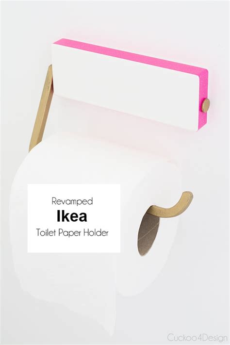 Ikea Toilet Paper Holder Makeover Cuckoo4design