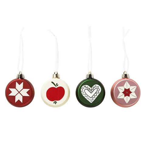 Ikea Vinterfint Bauble Set Of 4 Nordic Chill