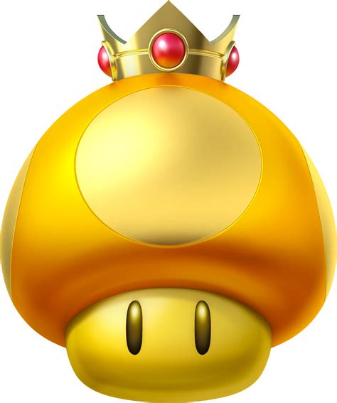 Image Golden Mushroom Mario Kart 8 Png Mariowiki The Encyclopedia Of Everything Mario