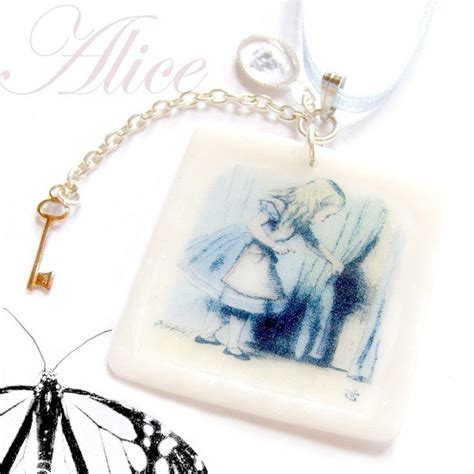 Image Of Alice In Wonderland Pendant The Secret Door Pendant