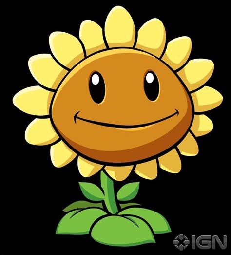 Image Pvziat Sunflower Jpg Plants Vs Zombies Wiki The Free Plants