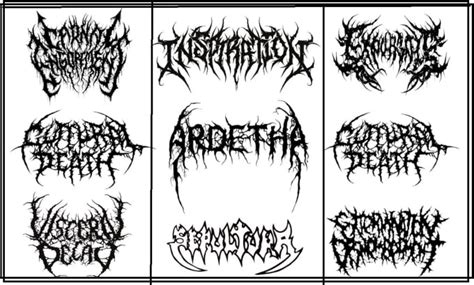 Image Result For Slamming Brutal Death Metal Logo