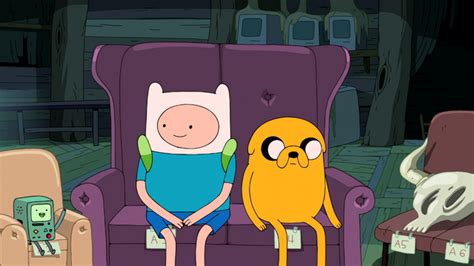 Imagen S5e40 Finn Jake And Bmo Sitting Png Hora De Aventura Wiki