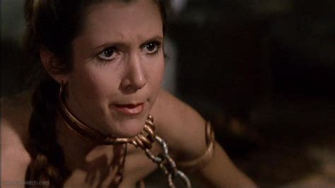 Images Of Carrie Fisher As Princess Leia In Metal Bikini In Star Wars