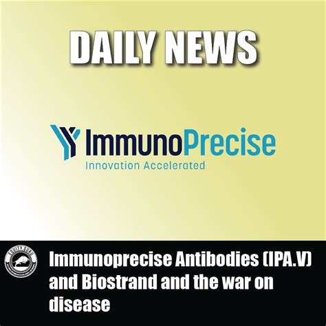 Immunoprecise Antibodies Ipa V Subsidiary Goes All In On B Cell