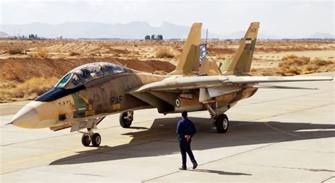 Imperial Iranian Air Force Iiaf F 14 Air Superiority And Long Range Interceptor Fighters Are Getting Ready To Be Delivered