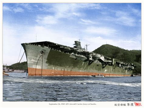 Imperial Japanese Navy Ww2 Aircraft Carriers 1921 1945