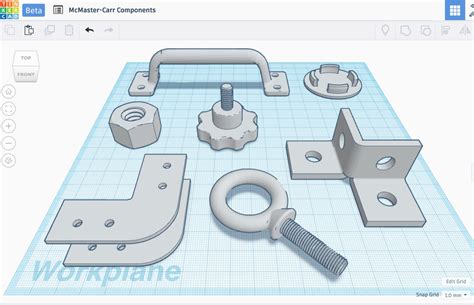 Import Mcmaster Carr Components Into Tinkercad 4 Steps With Pictures