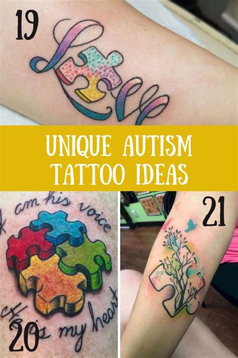 Important Autism Tattoo Ideas To Build Awareness Tattoo Glee