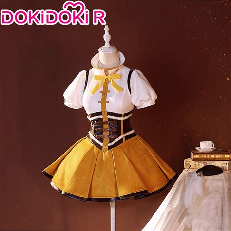 In Stock Dokidoki R Anime Cosplay Costume Women White Pink Dress