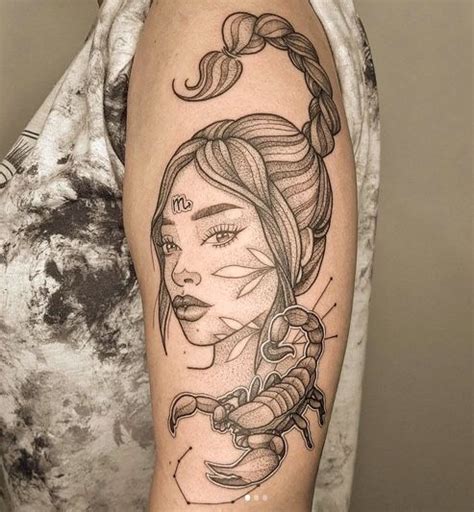 In Tattoo Art Scorpio Sign Is Most Notably Symbolized Through The Scorpion But There Are So