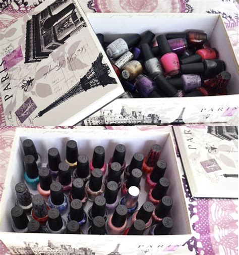 Indigo Belle Decor Organisation Nail Polish Storage