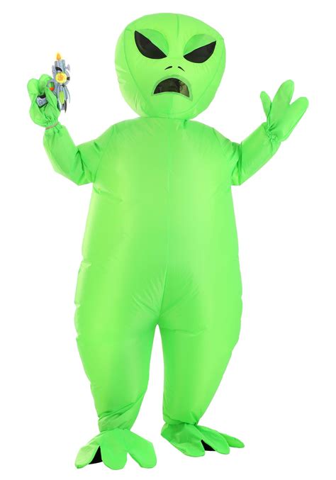 Inflatable Halloween Costumes Alien Blow Up Costumes For Adult Kids