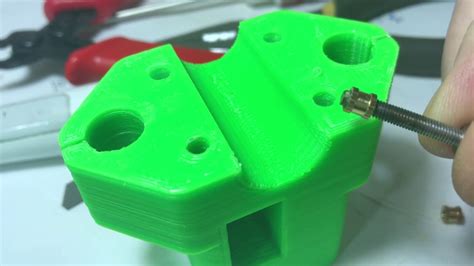 Inserting Threaded Inserts Into 3D Printed Part Youtube