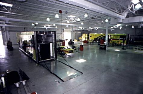 Inside The Race Shop Nascar Shop Cool Garages Ultimate Garage