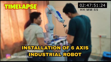 Installation Of 6 Axis Industrial Robot At Ves Polytechnic In