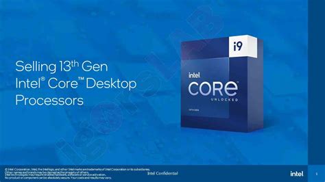 Intel 13Th Gen Raptor Lake Desktop Cpu Launch Slides Leaked