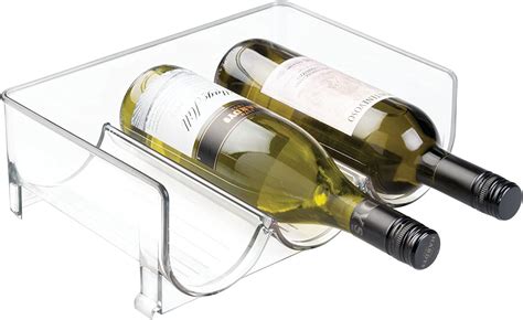 Interdesign Stackable Wine Storage Rack For Refrigerator Kitchen