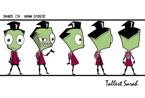 Invader Zim Turn Sheet By Sarah S On Deviantart Invader Zim Invader