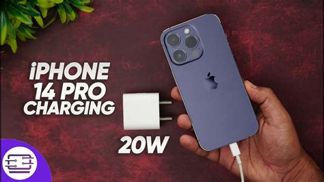 Iphone 14 Pro Charging Test 20W Fast Charger Youtube