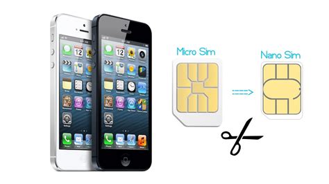 Iphone 5 How To Convert Micro Sim Card Into Nano Sim Card Youtube