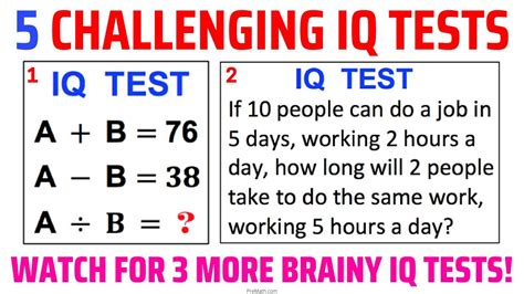 20 IQ Test Questions to Challenge Your Brain