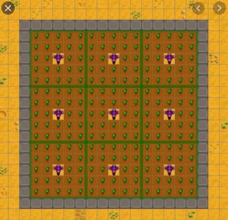 Iridium Sprinkler Best Layout Guide Stardew Valley September 2024