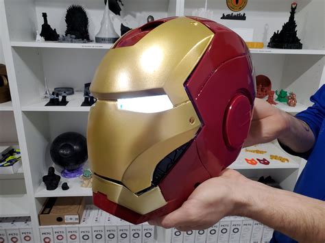 Iron Man Helmet Wearable With Electronics Etsy Uk