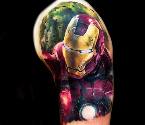 Iron Man Tattoo By Alexey Moroz Photo 22725