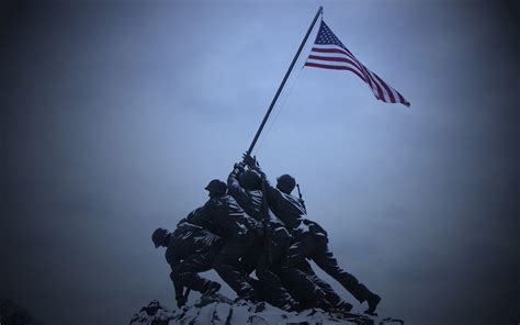 Iwo Jima Flag Raising Wallpapers Wallpaper Cave