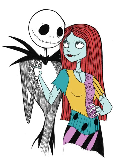 Jack And Sally For Kristin By Whipsmartmccoy On Deviantar Jack