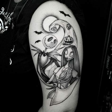 5 Jack and Sally Tattoo Design Ideas