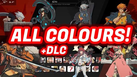 Jack O All Skins Colours Showcase Reaction Guilty Gear Strive Jacko