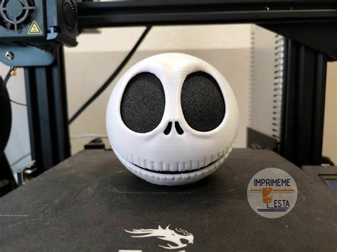 Jack Skellington Echo Dot Stl