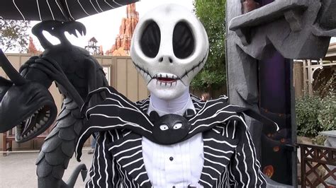 Jack Skellington Meet And Greet At Disneyland Paris Halloween 2016 Mr Jack Talks Victor