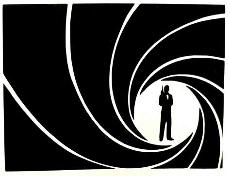 James Bond Gun Barrel Silhouette