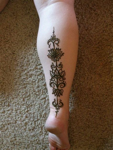 Jamilah Henna Creations Leg Henna Henna Tattoo Designs Leg Henna