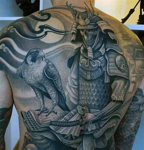 Japanese Back Tattoo Male Small