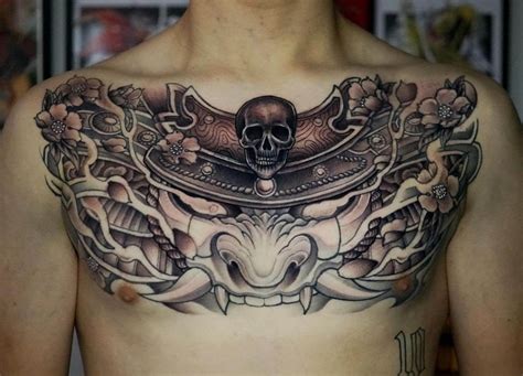 7 Unique Japanese Chest Tattoo Designs