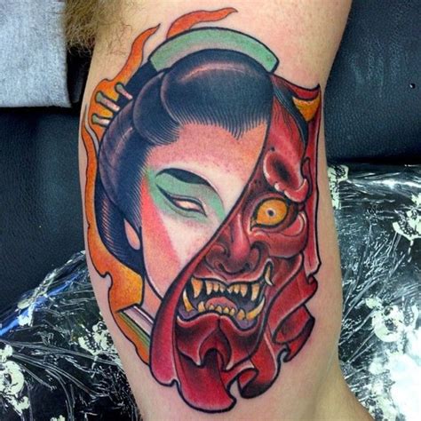 Japanese Hannya Tattoos Origins Meanings Amp Ideas Tatring