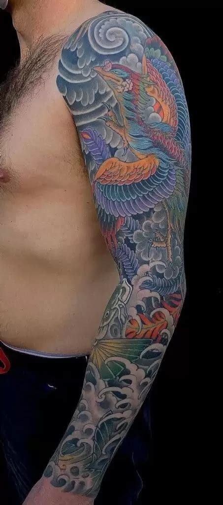 Japanese Phoenix Tattoos Meanings Placement Tattoo Ideas