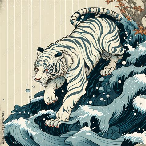 Japanese Tiger Art