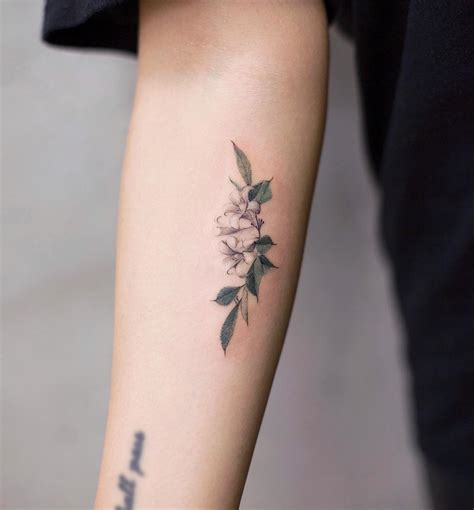 Jasmine Flower Tattoo Small Best Flower Site