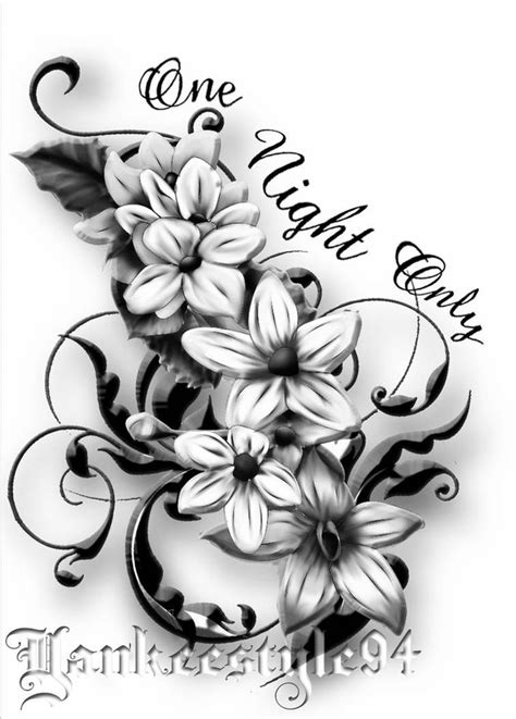 Jasmine Tattoo By Yankeestyle94 On Deviantart Jasmine Flower Tattoos