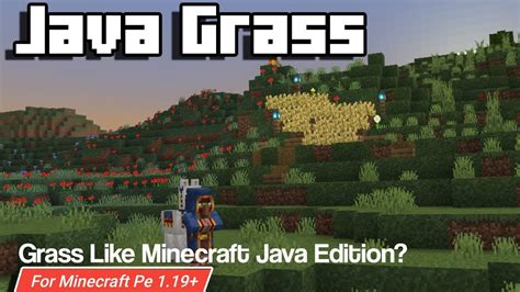 Java Grass Texture Pack 1 19 Mcpe Bedrock 9Minecraft Net