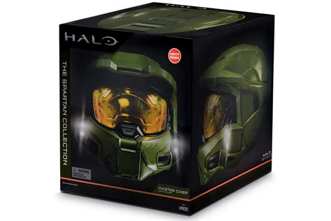 Jazwares Halo Master Chief Spartan Helmet Green Fw21 Gb