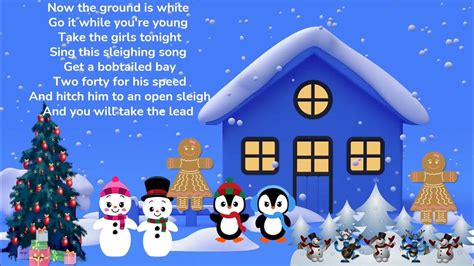 Jingle Bells Song With Lyrics Christmas Special Song For Kids Nursery