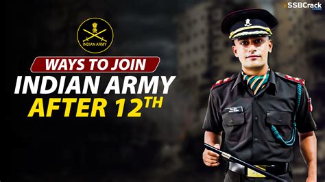 Join Indian Army After 12Th