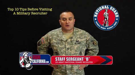 Joining The Military Military Recruiter Tips Before The First Meeting