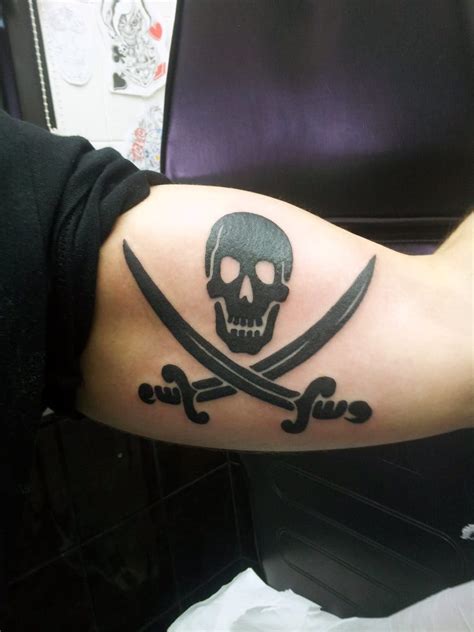 Jolly Roger Tatoo By Gareut On Deviantart